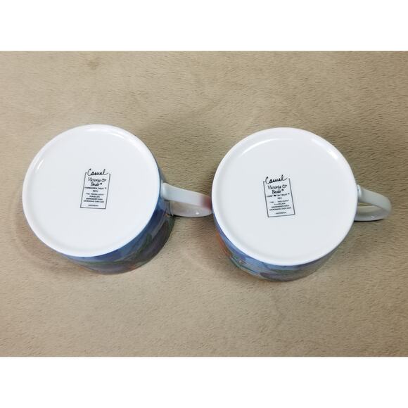 Victoria & Beale Forbidden Fruit Teacup Coffee Mug 8oz Fine Porcelain2 1/2" x2 - Picture 12 of 14